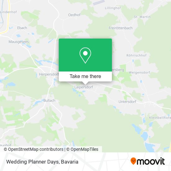 Карта Wedding Planner Days