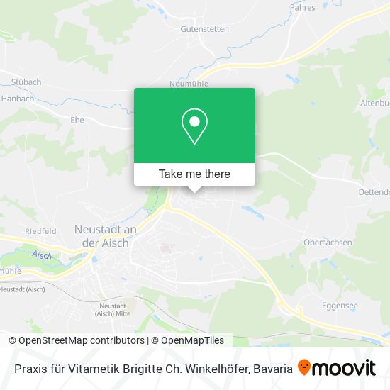 Praxis für Vitametik Brigitte Ch. Winkelhöfer map