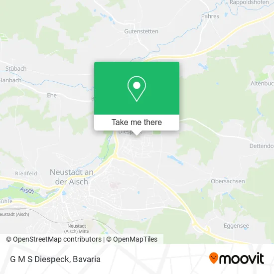 Карта G M S Diespeck