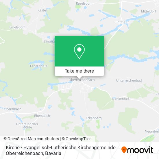 Kirche - Evangelisch-Lutherische Kirchengemeinde Oberreichenbach map