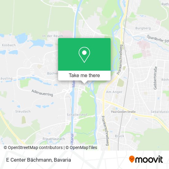 E Center Bächmann map