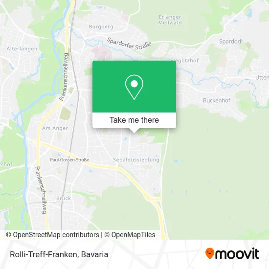 Карта Rolli-Treff-Franken