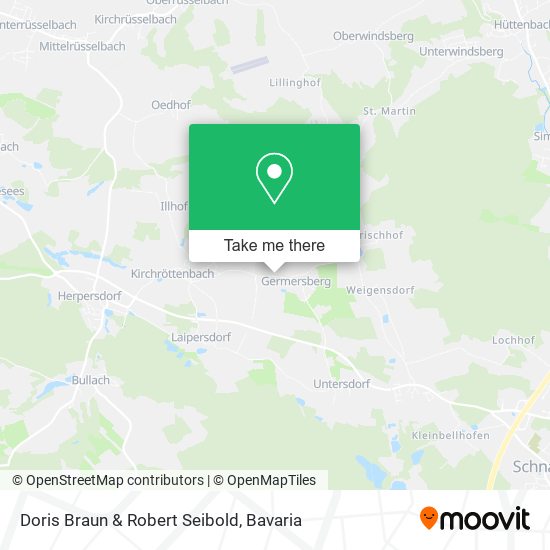 Doris Braun & Robert Seibold map