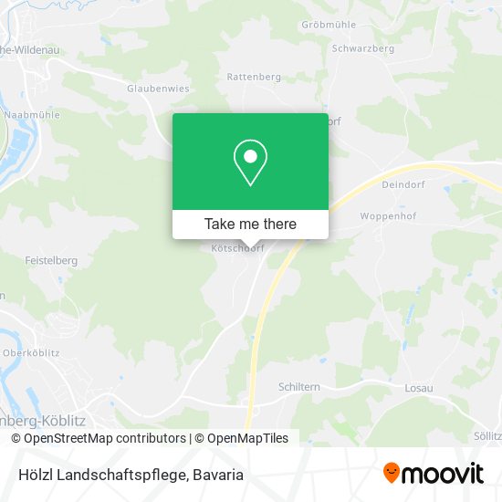 Hölzl Landschaftspflege map