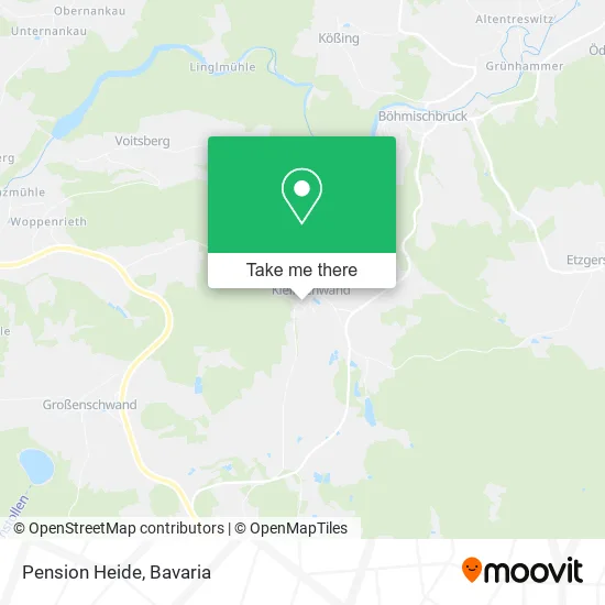 Карта Pension Heide