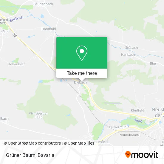 Карта Grüner Baum