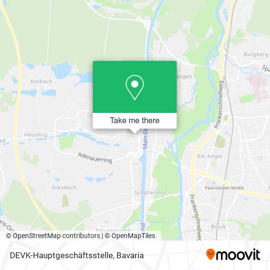 DEVK-Hauptgeschäftsstelle map