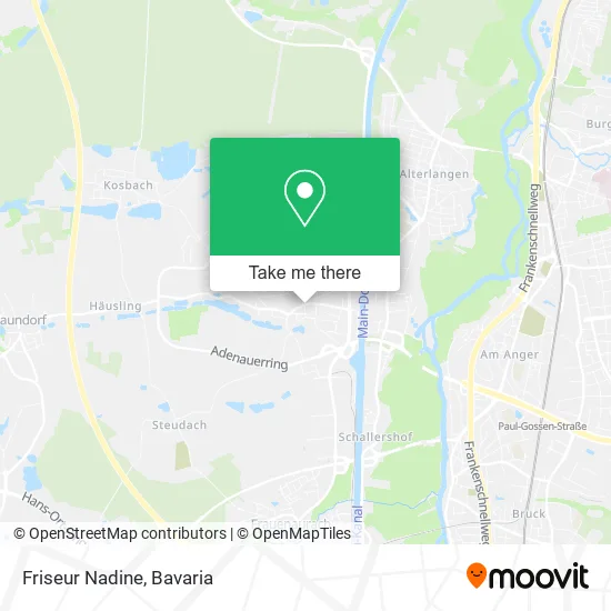 Карта Friseur Nadine