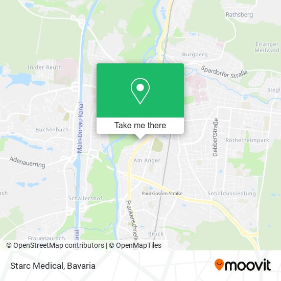 Starc Medical map