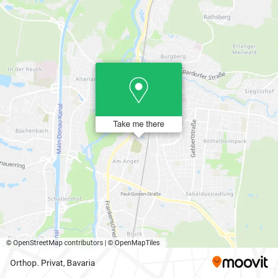 Карта Orthop. Privat