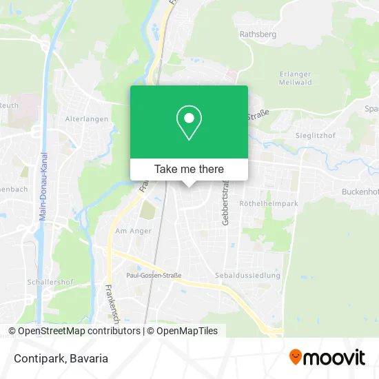 Карта Contipark