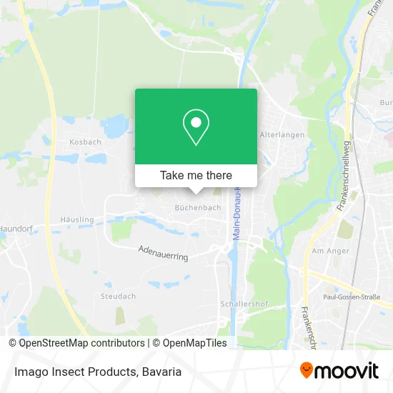 Imago Insect Products map