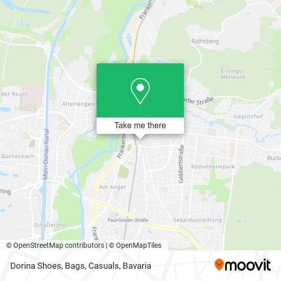 Dorina Shoes, Bags, Casuals map