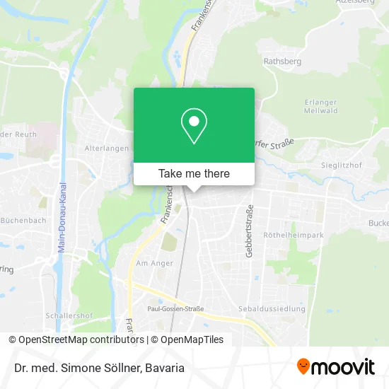 Карта Dr. med. Simone Söllner
