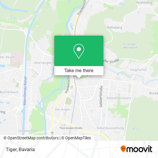 Tiger map