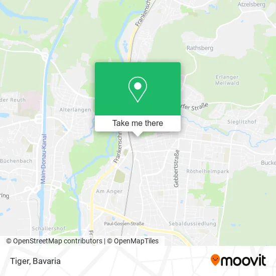 Карта Tiger