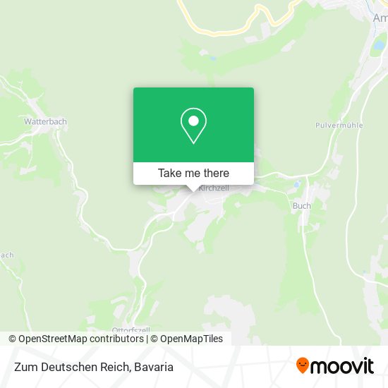 Zum Deutschen Reich map