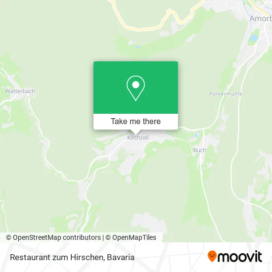 Карта Restaurant zum Hirschen