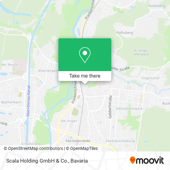 Карта Scala Holding GmbH & Co.