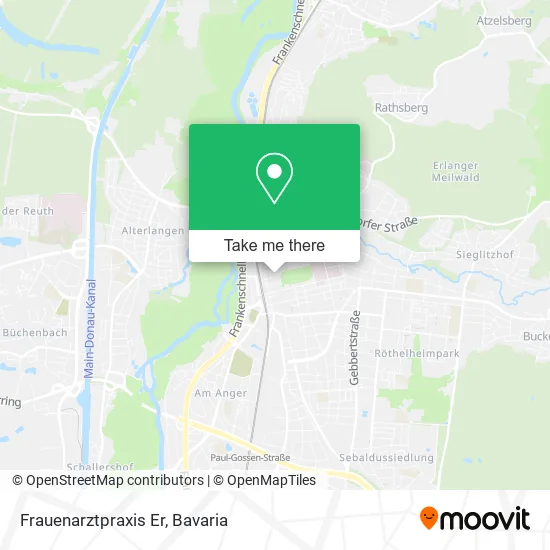 Карта Frauenarztpraxis Er