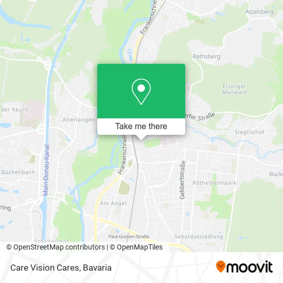 Карта Care Vision Cares