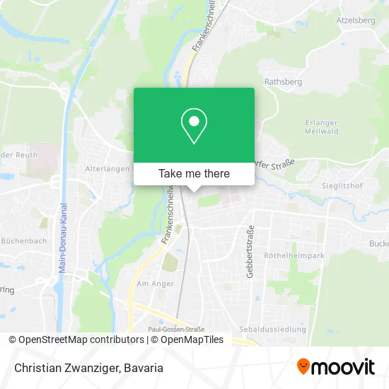 Карта Christian Zwanziger