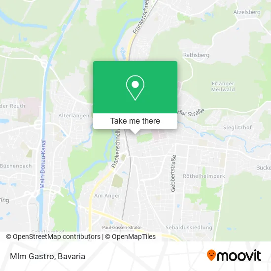 Карта Mlm Gastro