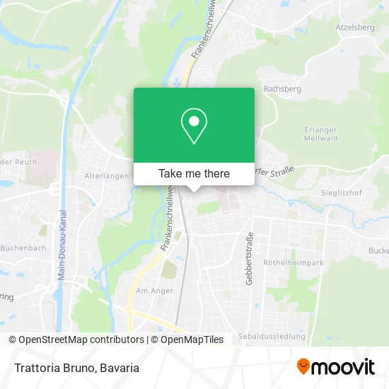 Карта Trattoria Bruno