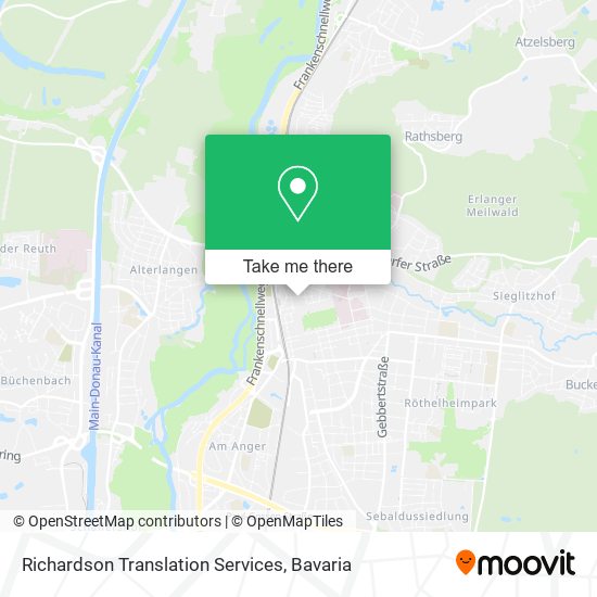 Карта Richardson Translation Services