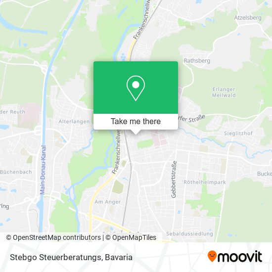 Stebgo Steuerberatungs map