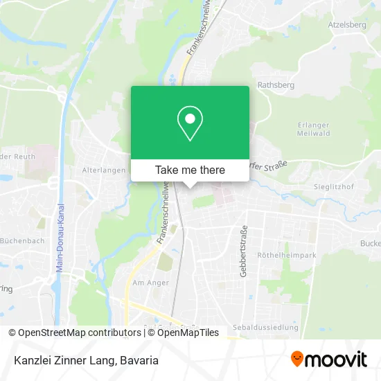 Карта Kanzlei Zinner Lang