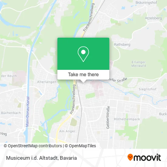 Карта Musiceum i.d. Altstadt