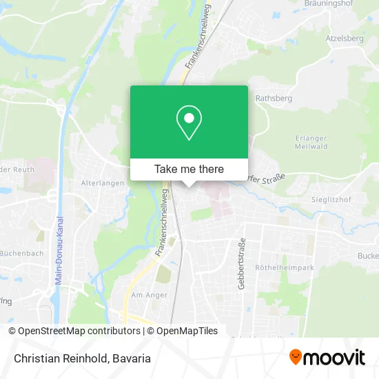 Карта Christian Reinhold