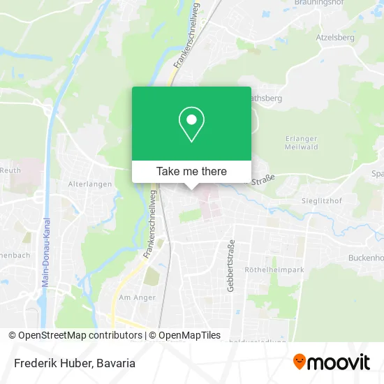 Карта Frederik Huber