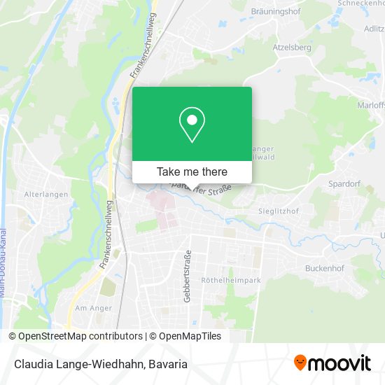 Claudia Lange-Wiedhahn map