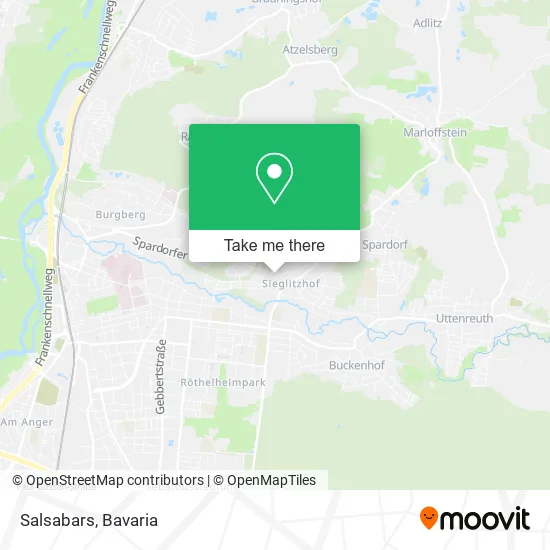 Карта Salsabars