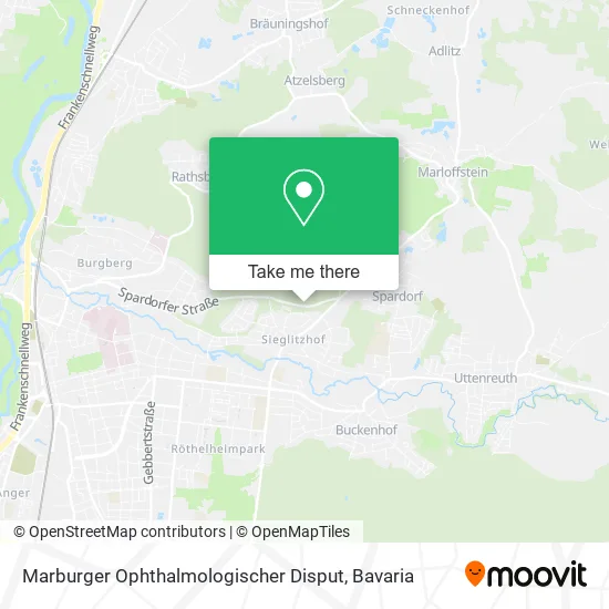 Карта Marburger Ophthalmologischer Disput