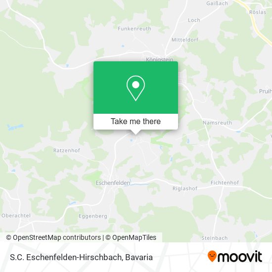 S.C. Eschenfelden-Hirschbach map