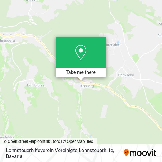 Карта Lohnsteuerhilfeverein Vereinigte Lohnsteuerhilfe