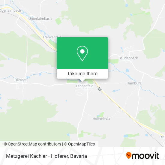 Карта Metzgerei Kachler - Hoferer