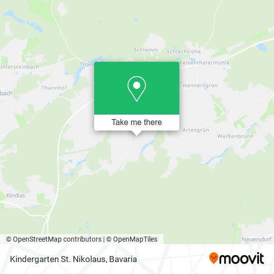 Kindergarten St. Nikolaus map