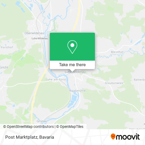 Карта Post Marktplatz