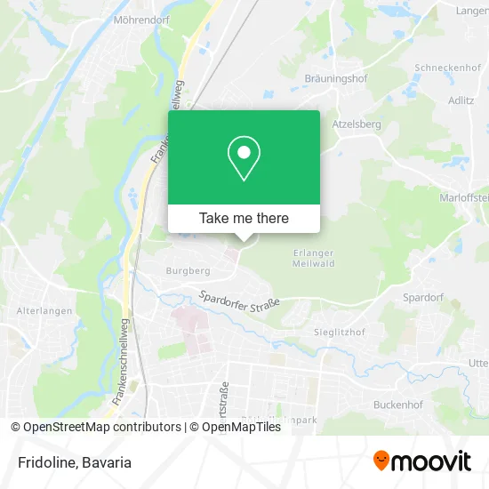 Карта Fridoline