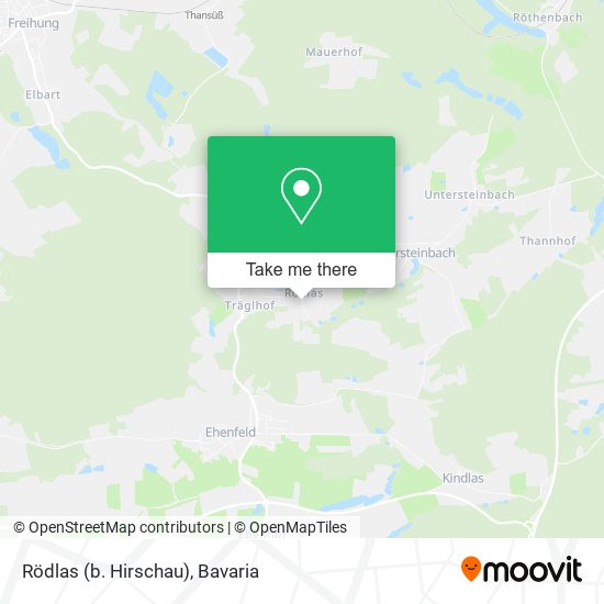 Rödlas (b. Hirschau) map