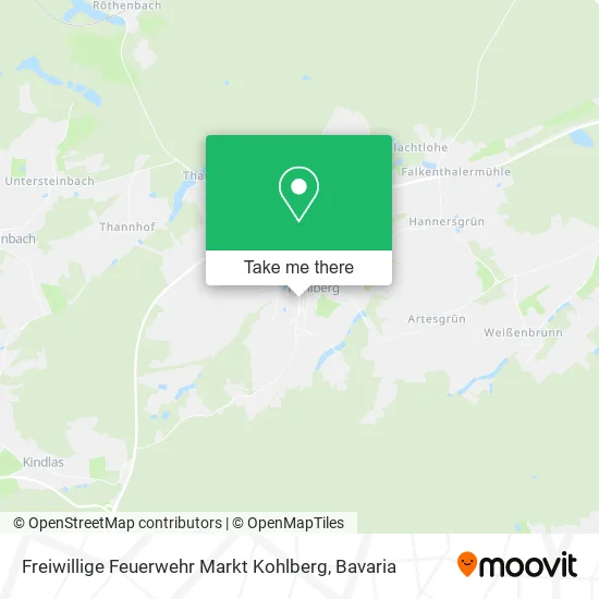 Карта Freiwillige Feuerwehr Markt Kohlberg