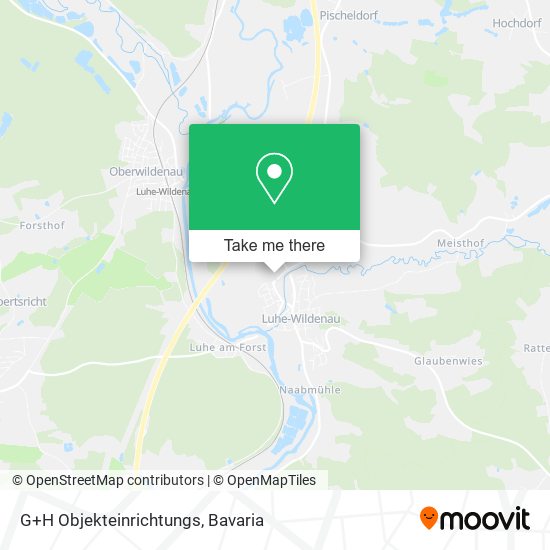 G+H Objekteinrichtungs map