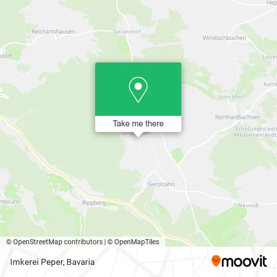 Карта Imkerei Peper