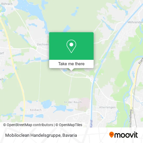 Карта Mobiloclean Handelsgruppe