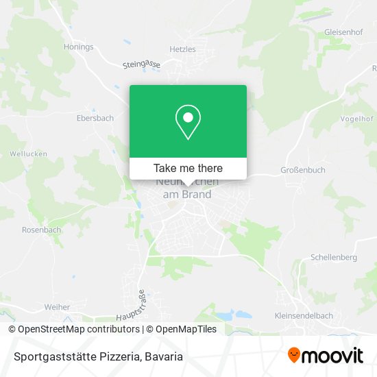 Sportgaststätte Pizzeria map