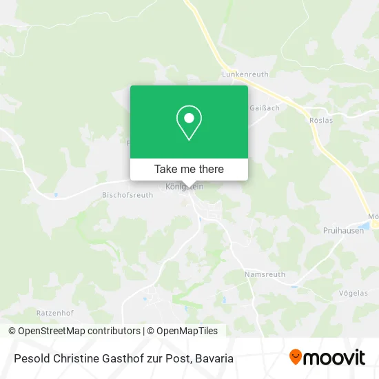 Карта Pesold Christine Gasthof zur Post